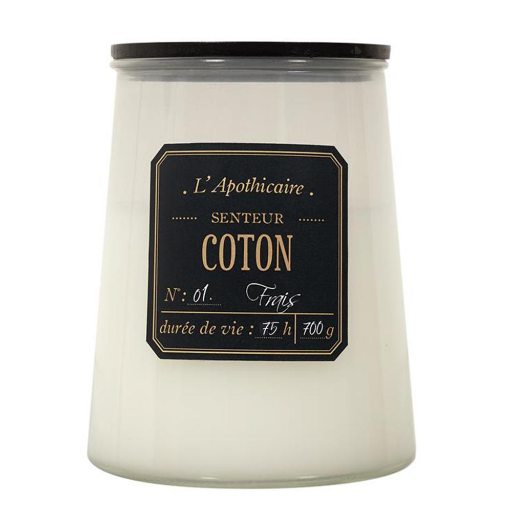Bougie parfumée ALCHIMISTE senteur coton