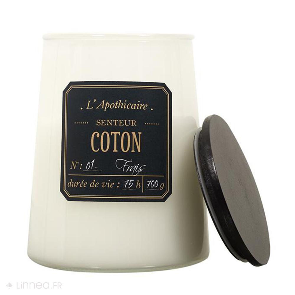 Bougie parfumée ALCHIMISTE senteur coton