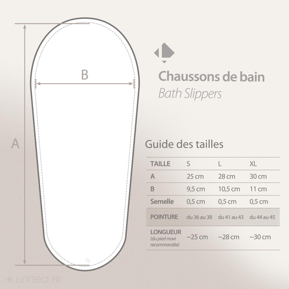 Chaussons de bain PURE Vert Oxido taille Small (S) du 36 au 38