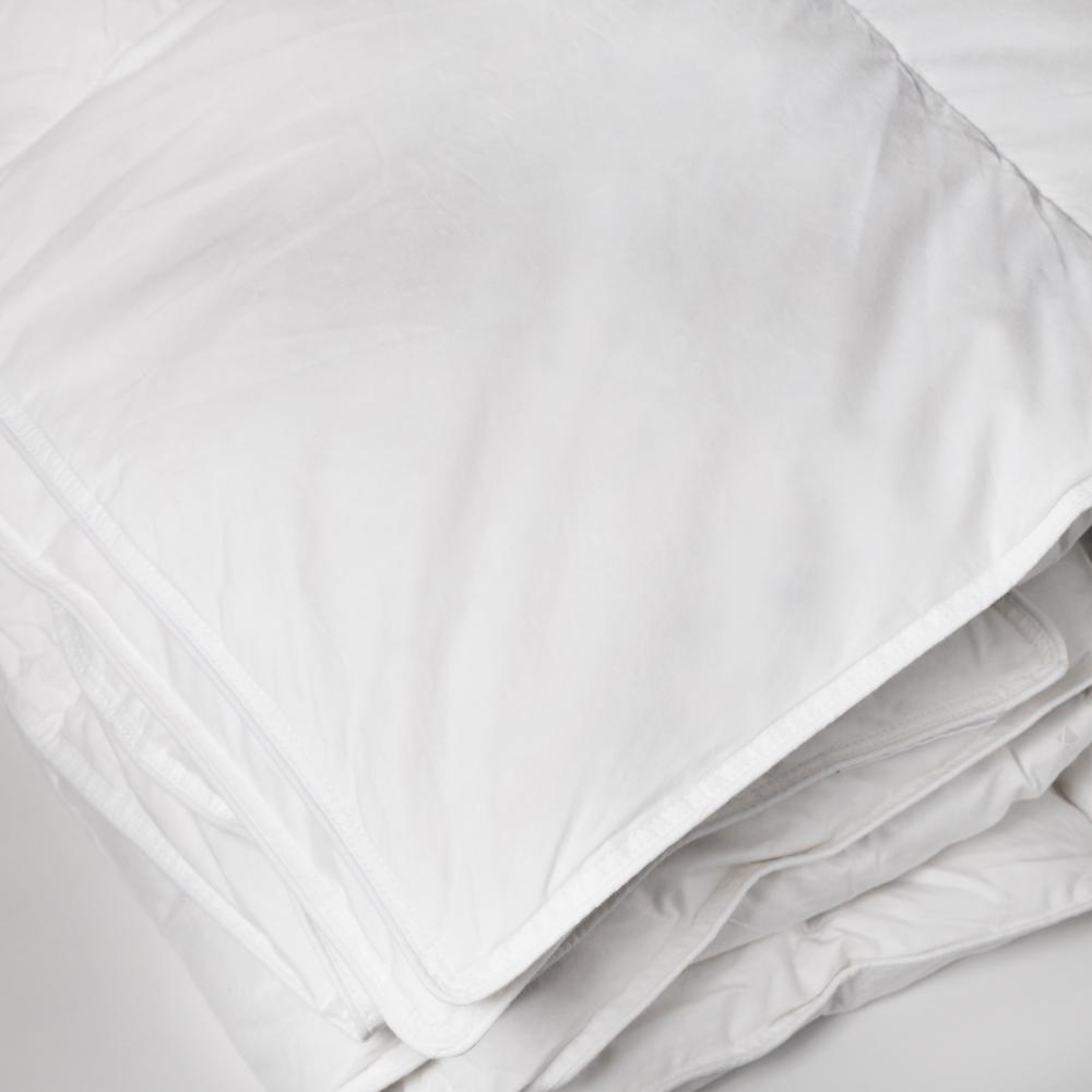 Couette tempérée 240x220 cm PLUMDOR garnissage naturel plumettes de canard 300 g/m2