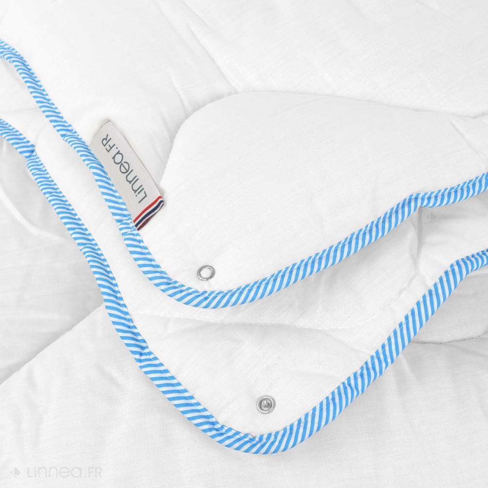 Couette 4 saisons 260x240 cm HARMONIE garnissage fibre polyester 150+300 = 450 g/m2