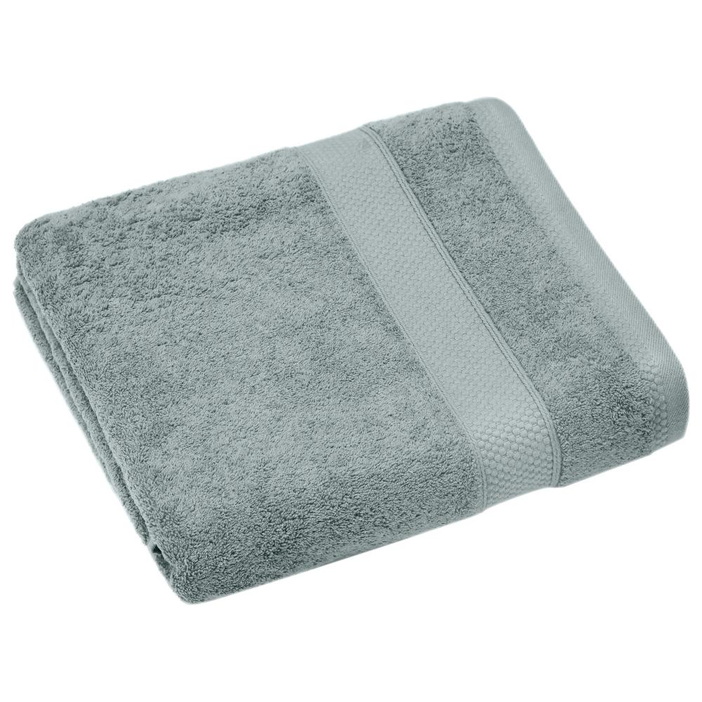 Drap de bain 100% coton 550 g/m2 95x140 cm collection NAÏA vert Lichen
