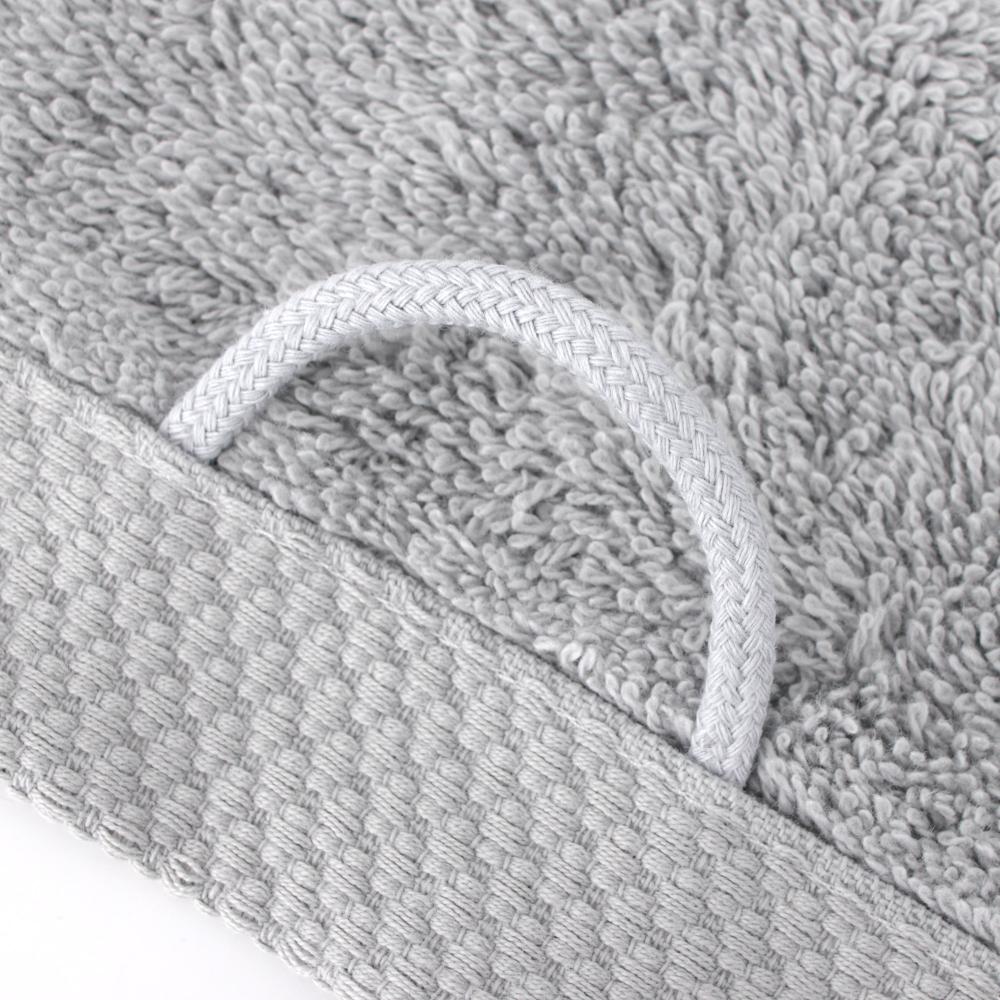 Drap de douche 70x140 cm PURE Argent 550 g/m2