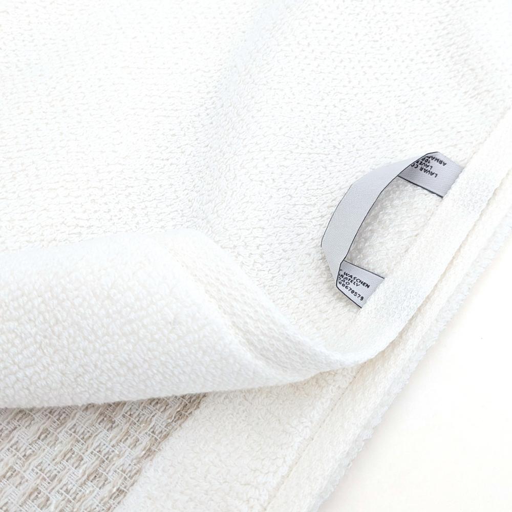 Drap de douche 70x140 cm pur coton collection MELLOW blanc
