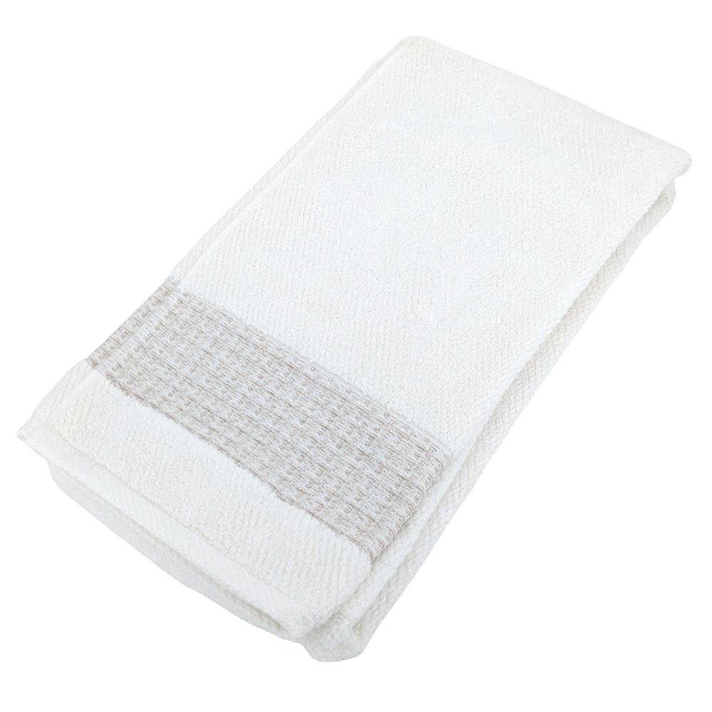 Drap de douche 70x140 cm pur coton collection MELLOW blanc