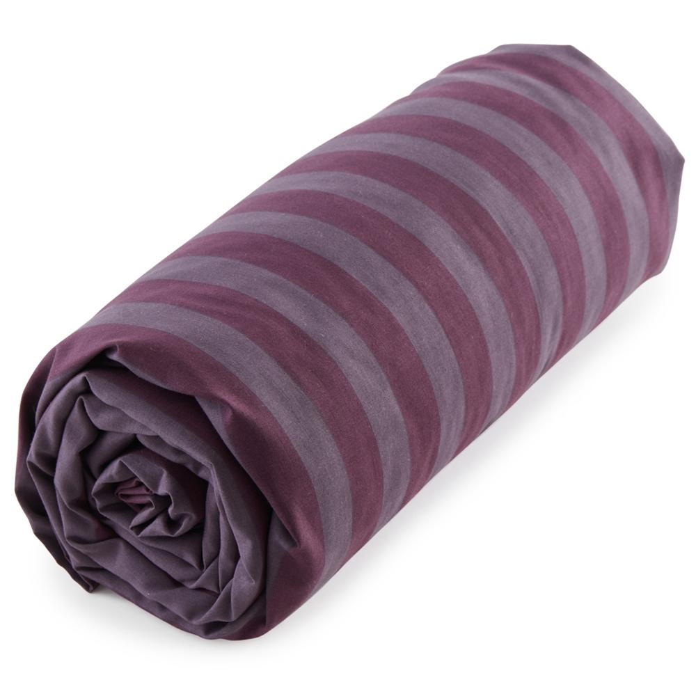 Drap housse 140x190 cm percale de coton AUDACIEUSE bonnet 30 cm