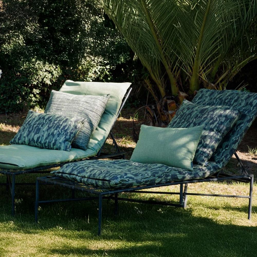 Drap de plage fouta 100% coton 95X180 cm KALYMNOS bleu topaze