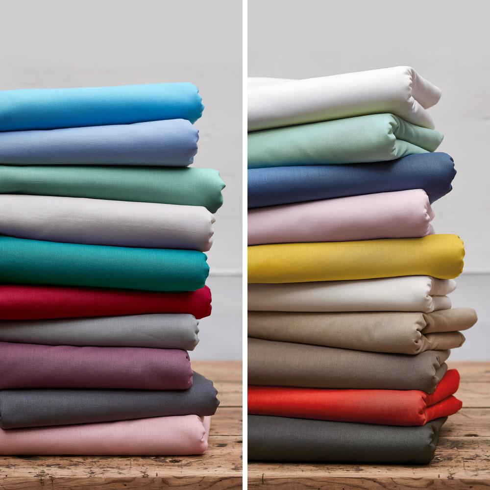 Housse de couette uni 300x240 cm 100% coton ALTO Belle ile