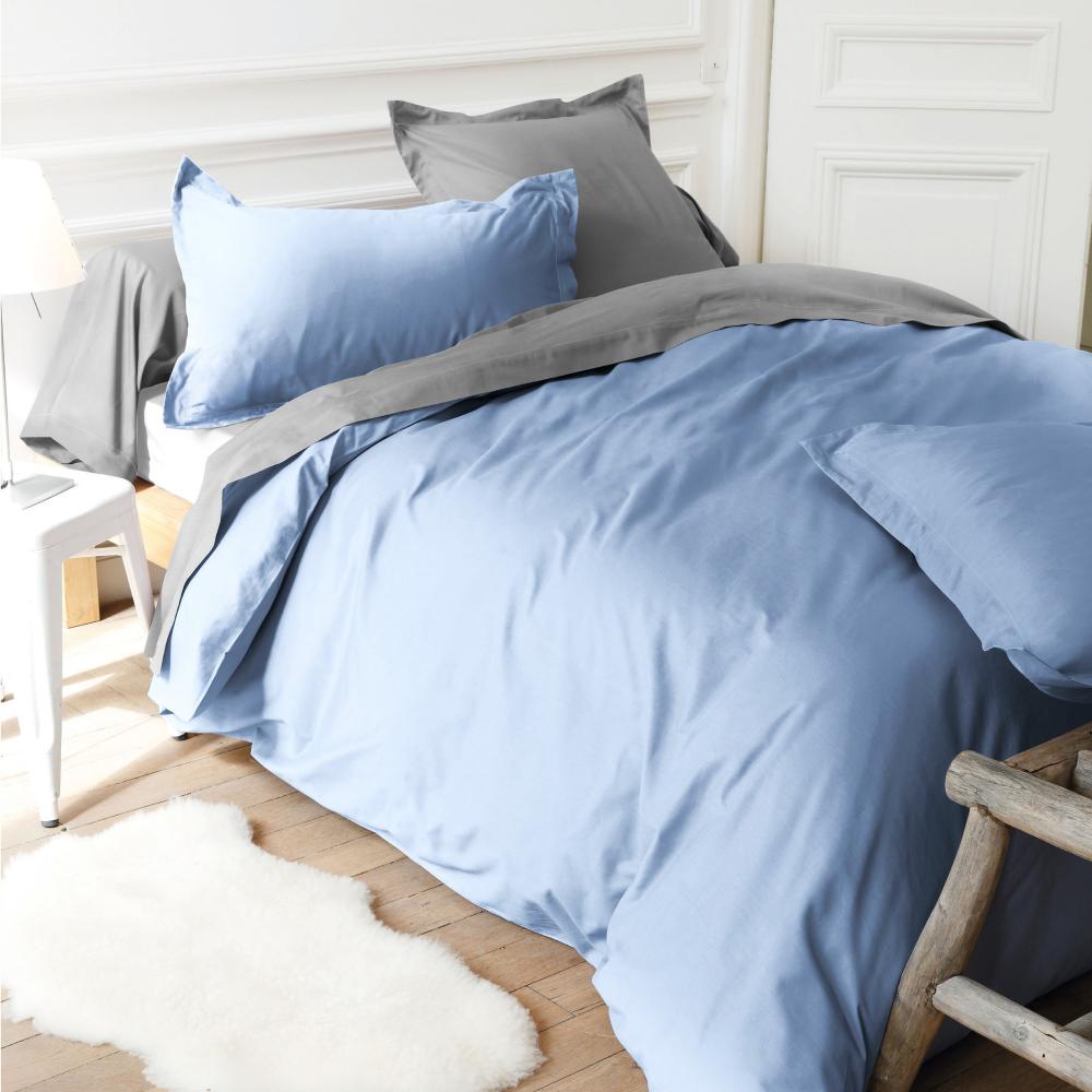 Housse de couette uni 300x240 cm 100% coton ALTO Belle ile