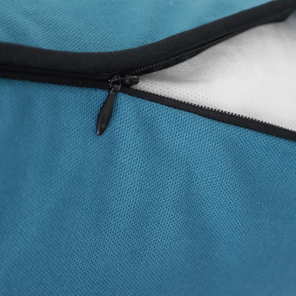 Housse de coussin 30x50 cm MONTSEGUR bleu Prusse