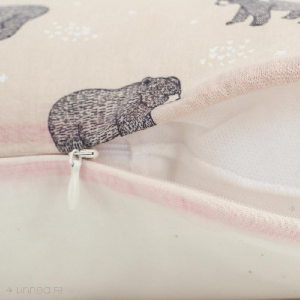 Housse de coussin 40x60 cm BALOO Lin