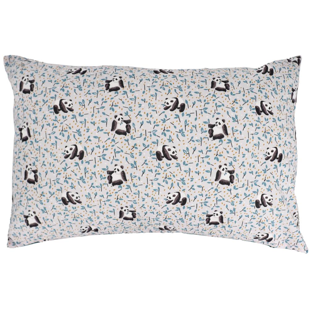 Housse de coussin 40x60 cm TAO gris Perle