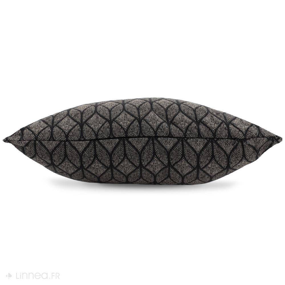 Housse de coussin 45x45 cm NOUMEA gris Anthracite