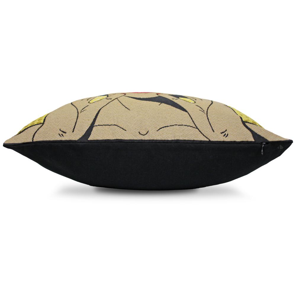 Housse de coussin 45x45 cm RHIANA Jaune