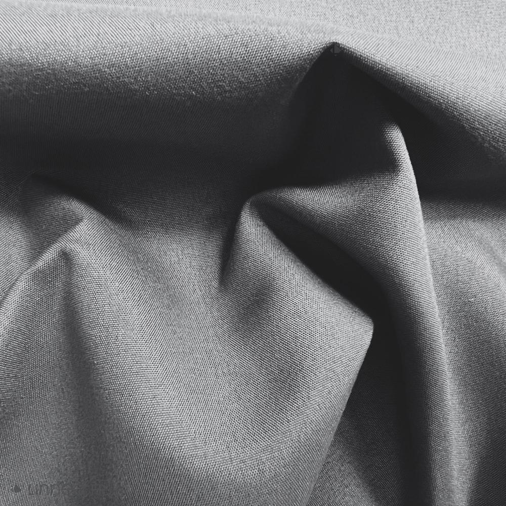 Lot de 2 taies d'oreiller 63x63 cm polyester microfibre LAGO anthracite