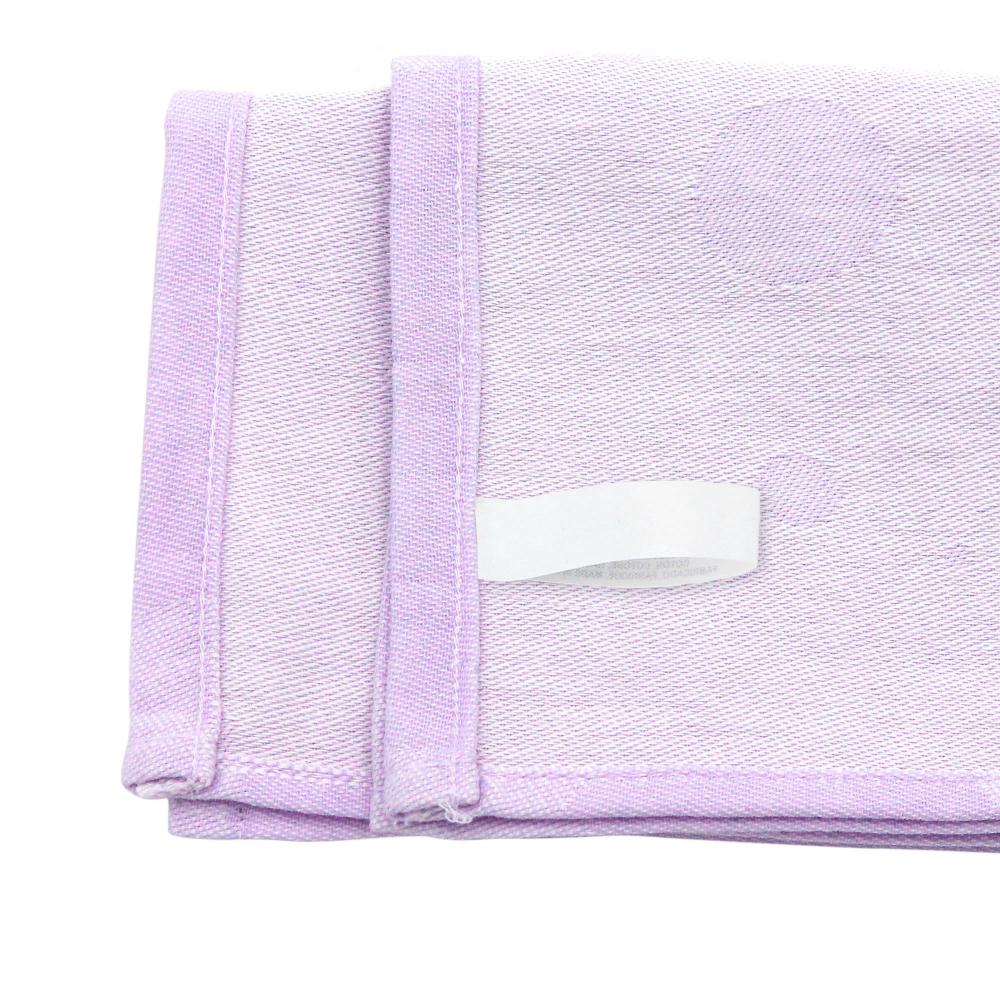 Lot de 2 torchons de cuisine toile 50x70 cm SHOP rose