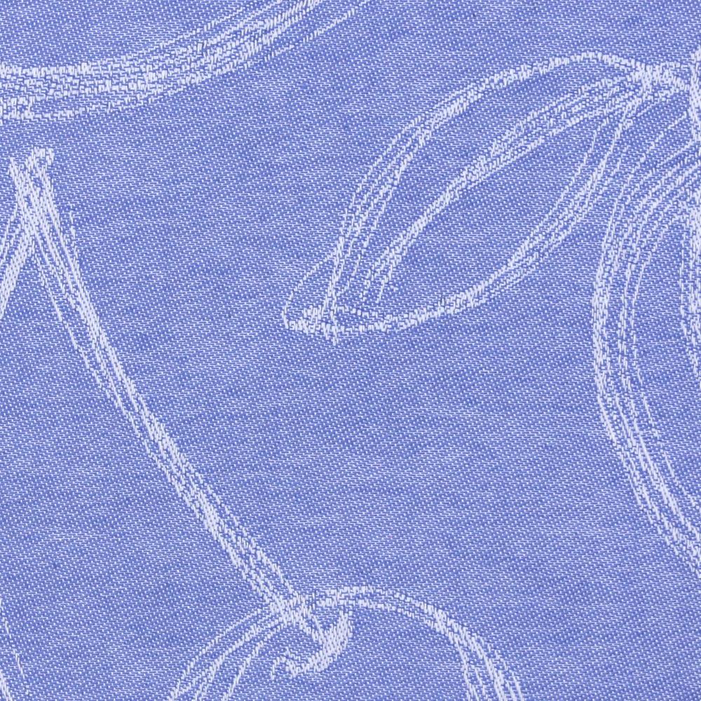 Manique de cuisine 20x20 cm matelassée 100% coton LINE Bleu