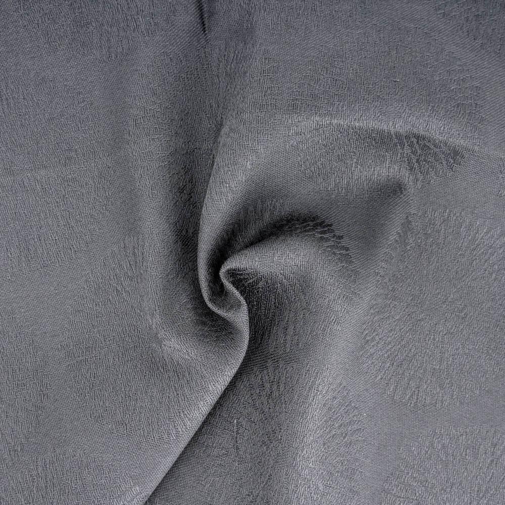 Nappe ovale 180x240 cm HÉLIOS Anthracite 100% coton + enduction acrylique