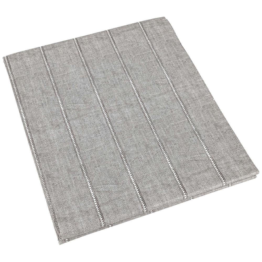 Nappe rectangulaire 160x130cm antitaches collection BALANCE couleur gris