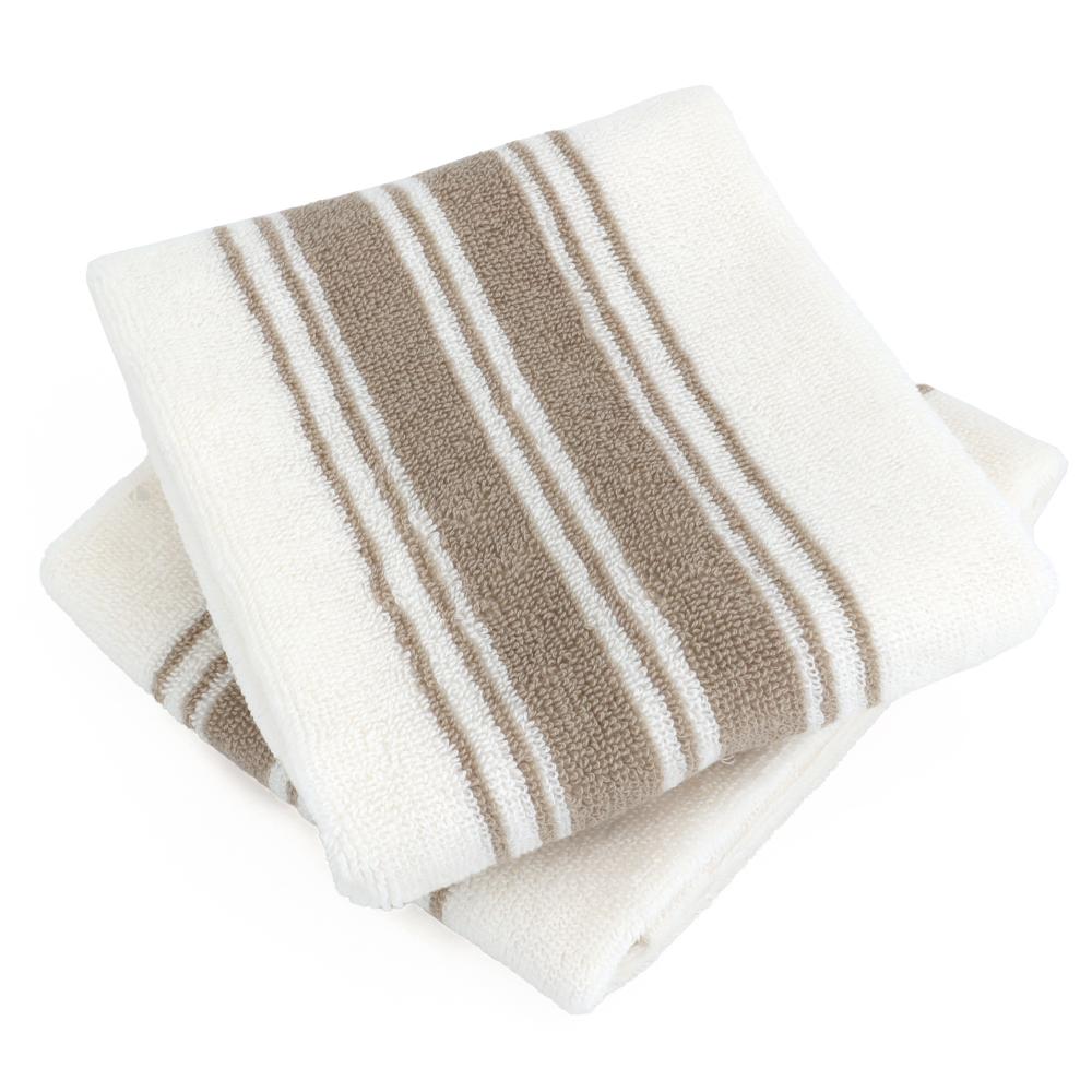 Parure de bain 6 pièces RIBBON II beige