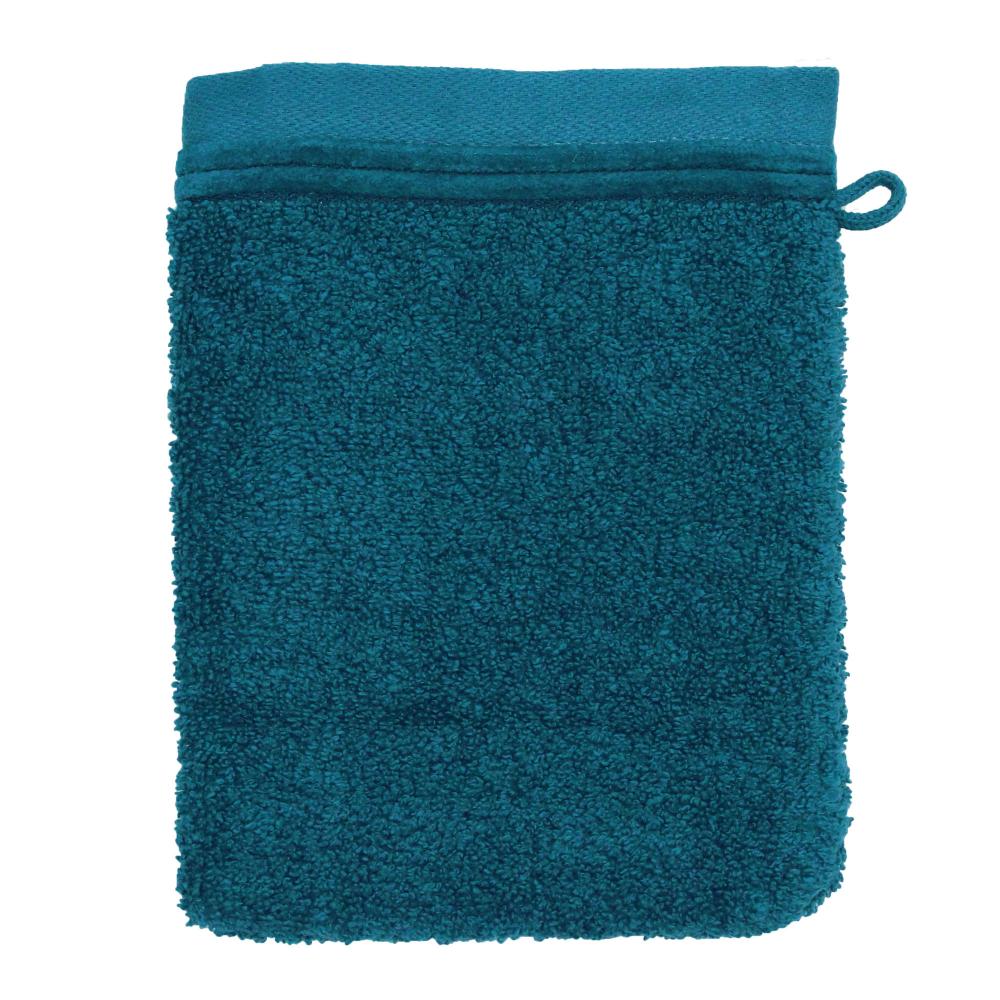 Parure de bain 6 pièces JULIET Bleu Baltic 520 g/m2