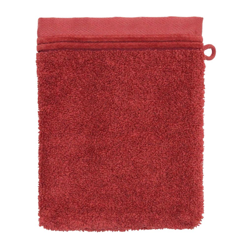 Parure de bain 6 pièces JULIET Rouge Terracota 520 g/m2