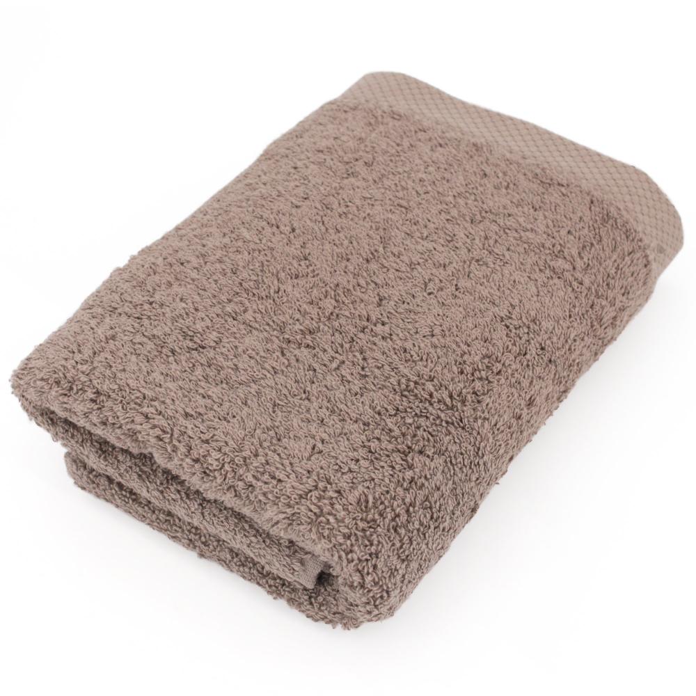 Parure de bain 6 pièces PURE Taupe 550 g/m2