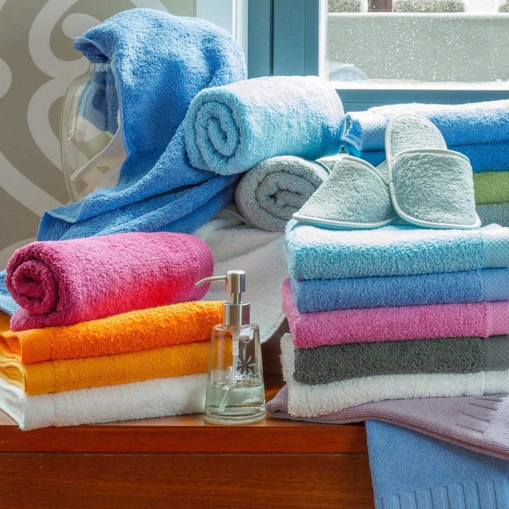 Parure de bain 6 pièces PURE Taupe 550 g/m2