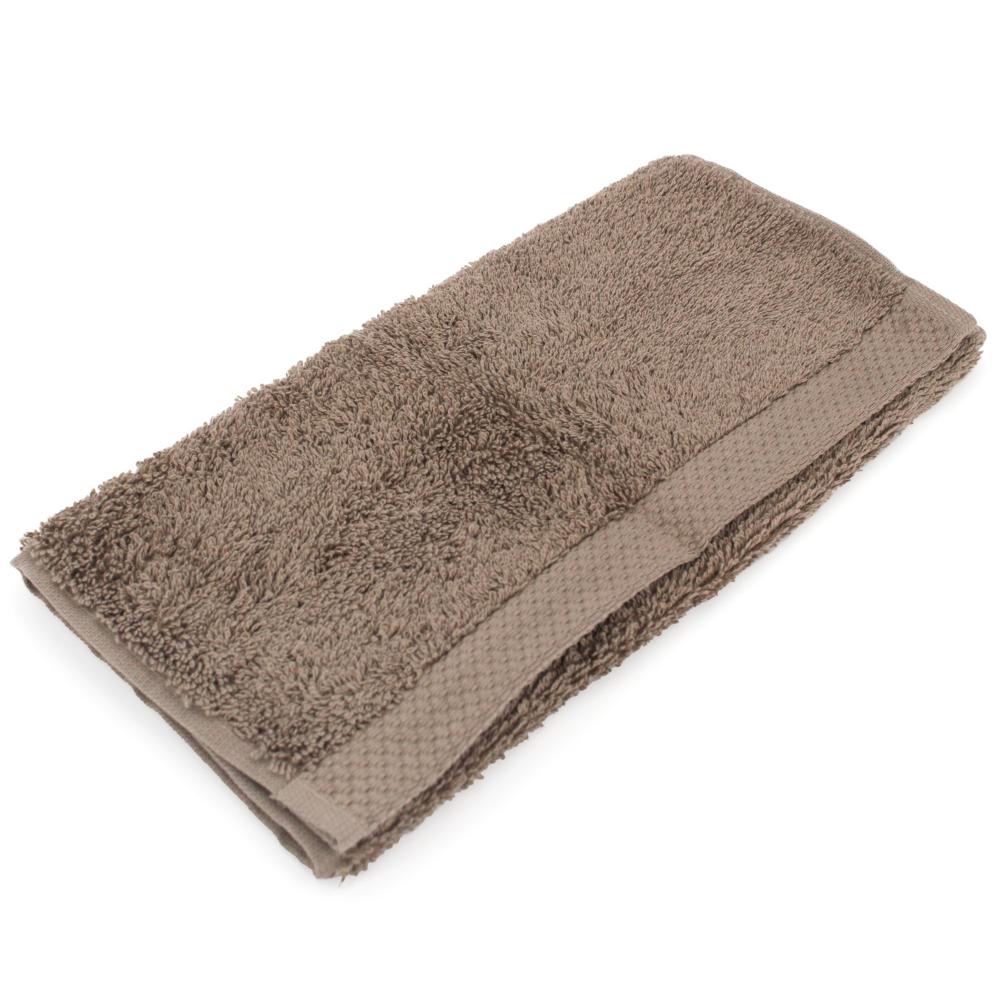 Parure de bain 6 pièces PURE Taupe 550 g/m2