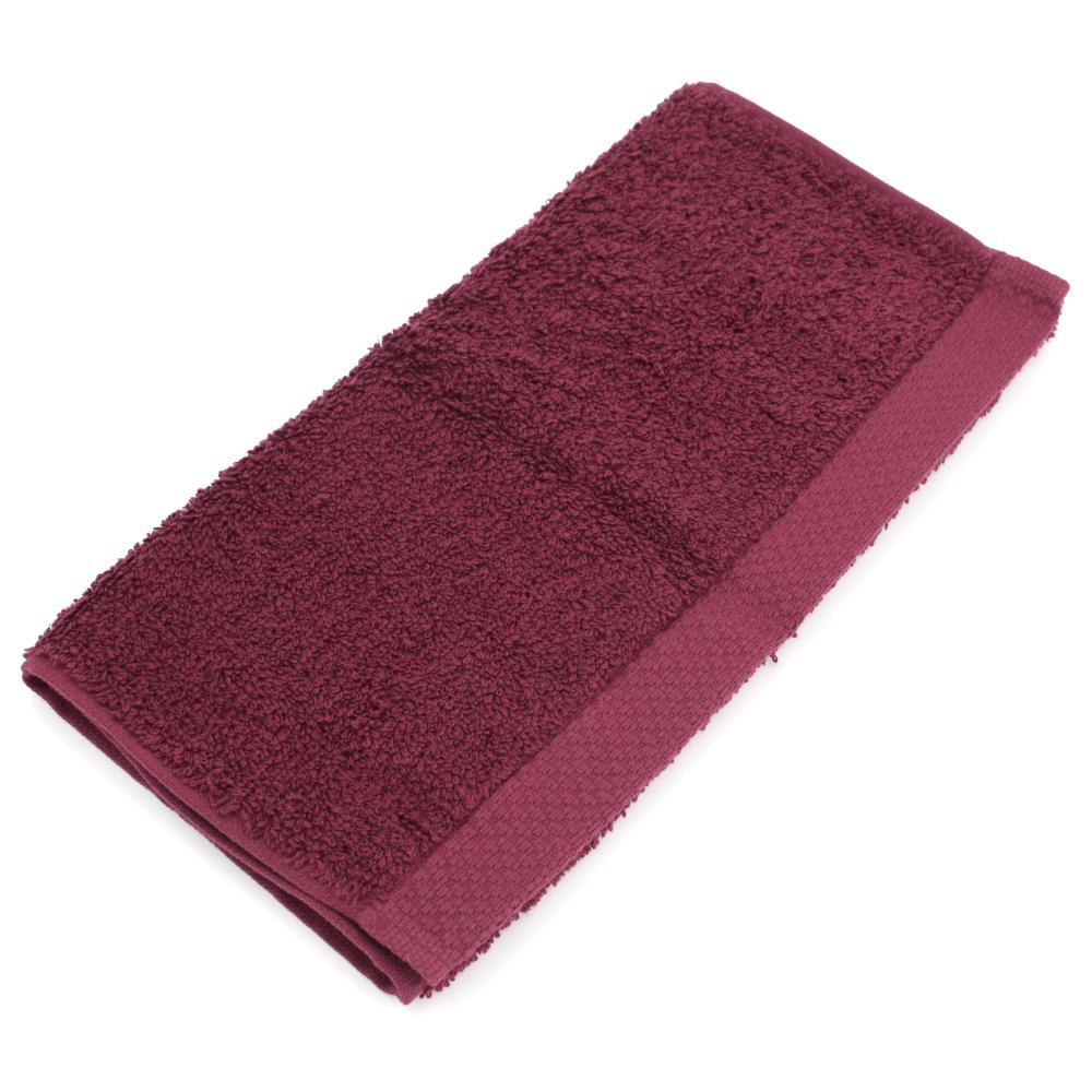 Parure de bain 6 pièces PURE Bordeaux 550 g/m2