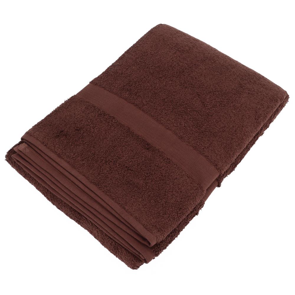 Parure de bain LUXOR 5 pièces marron
