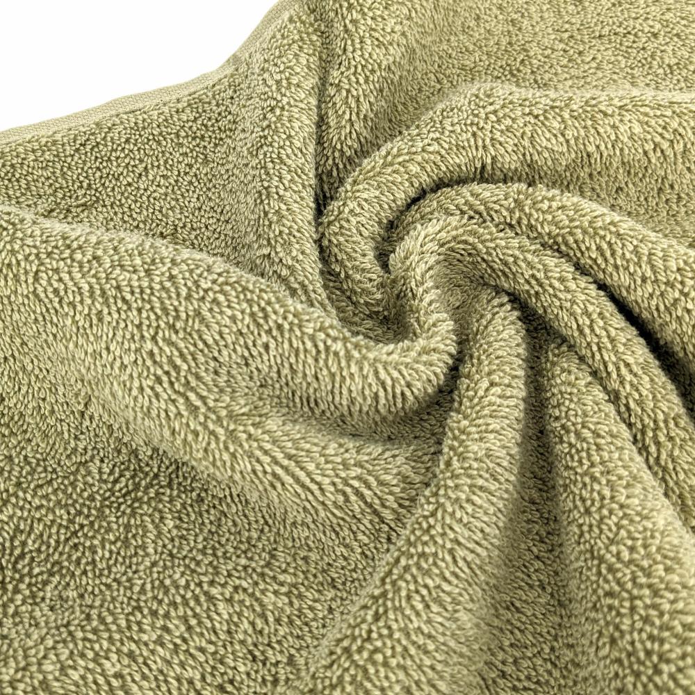 Parure de bain EFFICIENCE PURE vert Olive - 7 pièces
