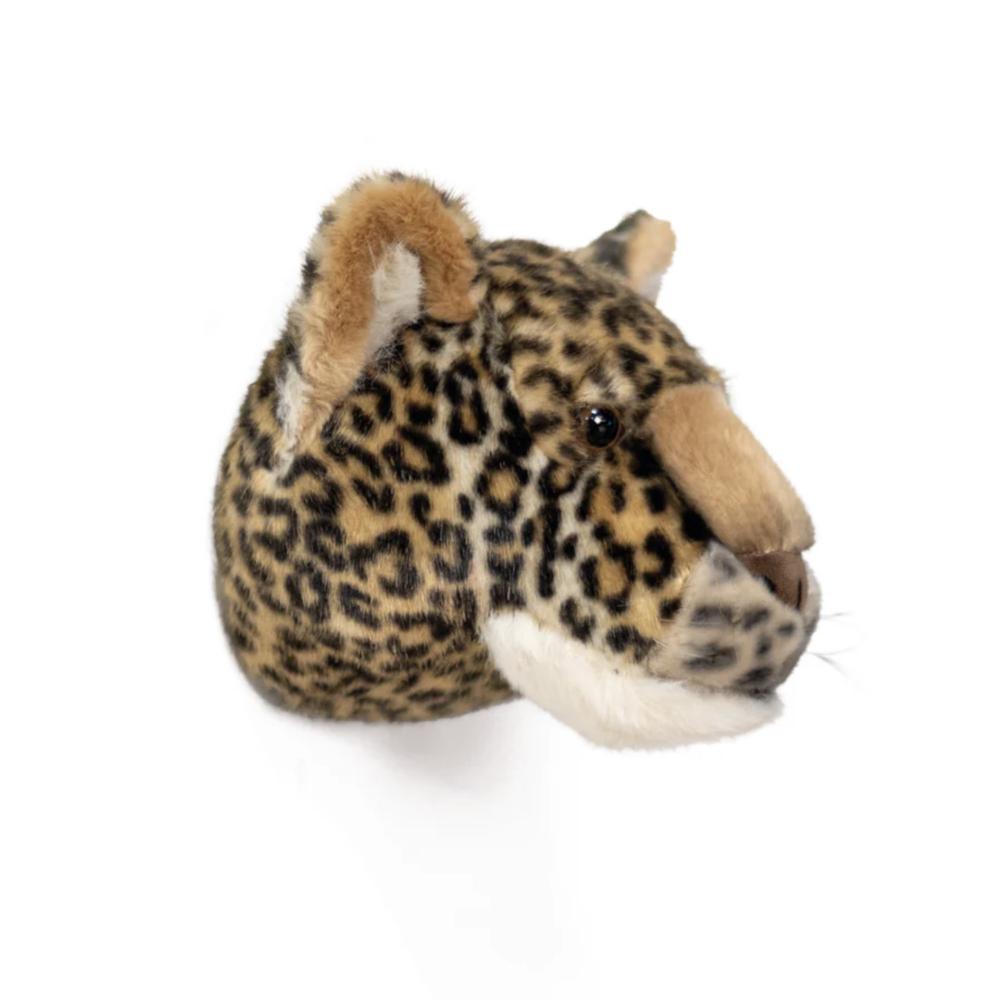 Peluche trophée léopard Charlie en polyester collection Savane