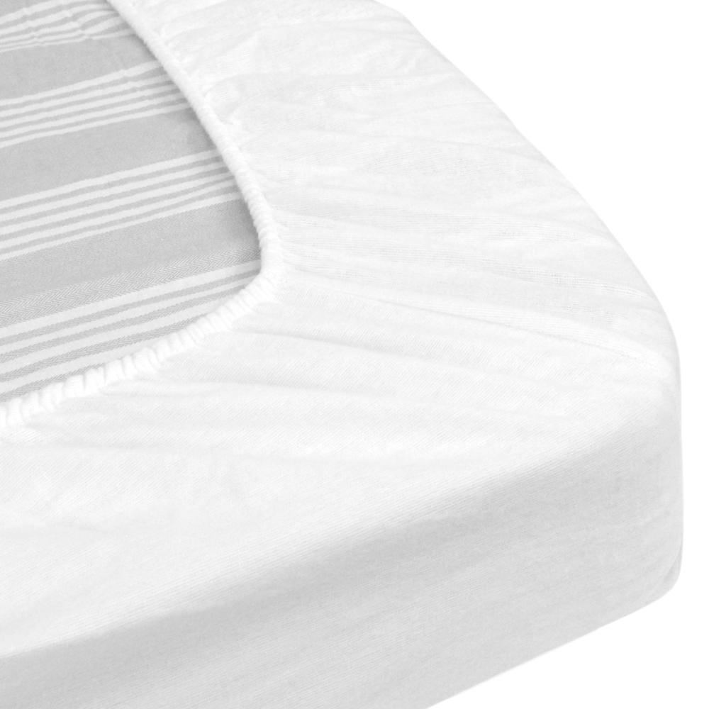 Protège matelas imperméable 70x140 cm bonnet 15cm ARNON molleton 100% coton contrecollé polyuréthane