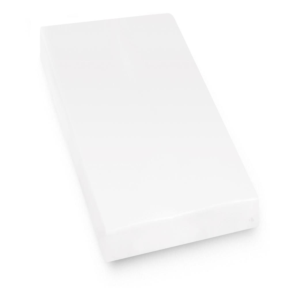 Protège matelas imperméable 90x200 cm bonnet 50cm ARNON molleton 100% coton contrecollé polyuréthane