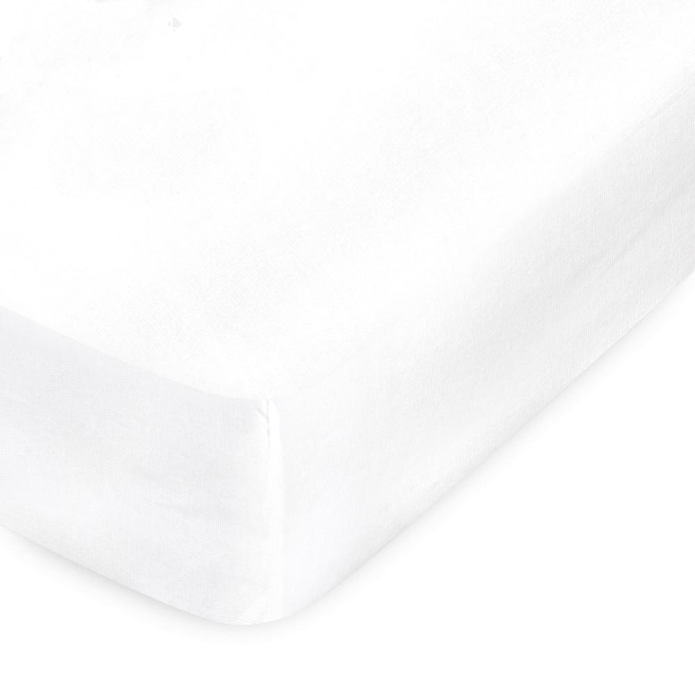 Protège matelas imperméable 90x200 cm bonnet 50cm ARNON molleton 100% coton contrecollé polyuréthane