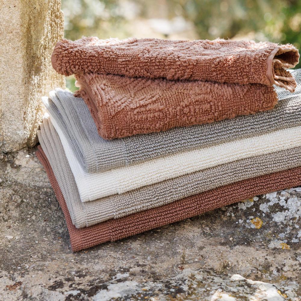 Serviette de toilette 420 g/m²  50x90 cm BAMAKO micro-coton Naturel