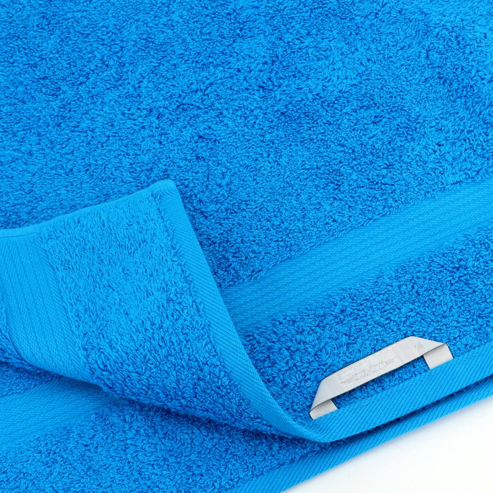 Lot de 2 serviettes invité 30x50 cm LUXOR turquoise