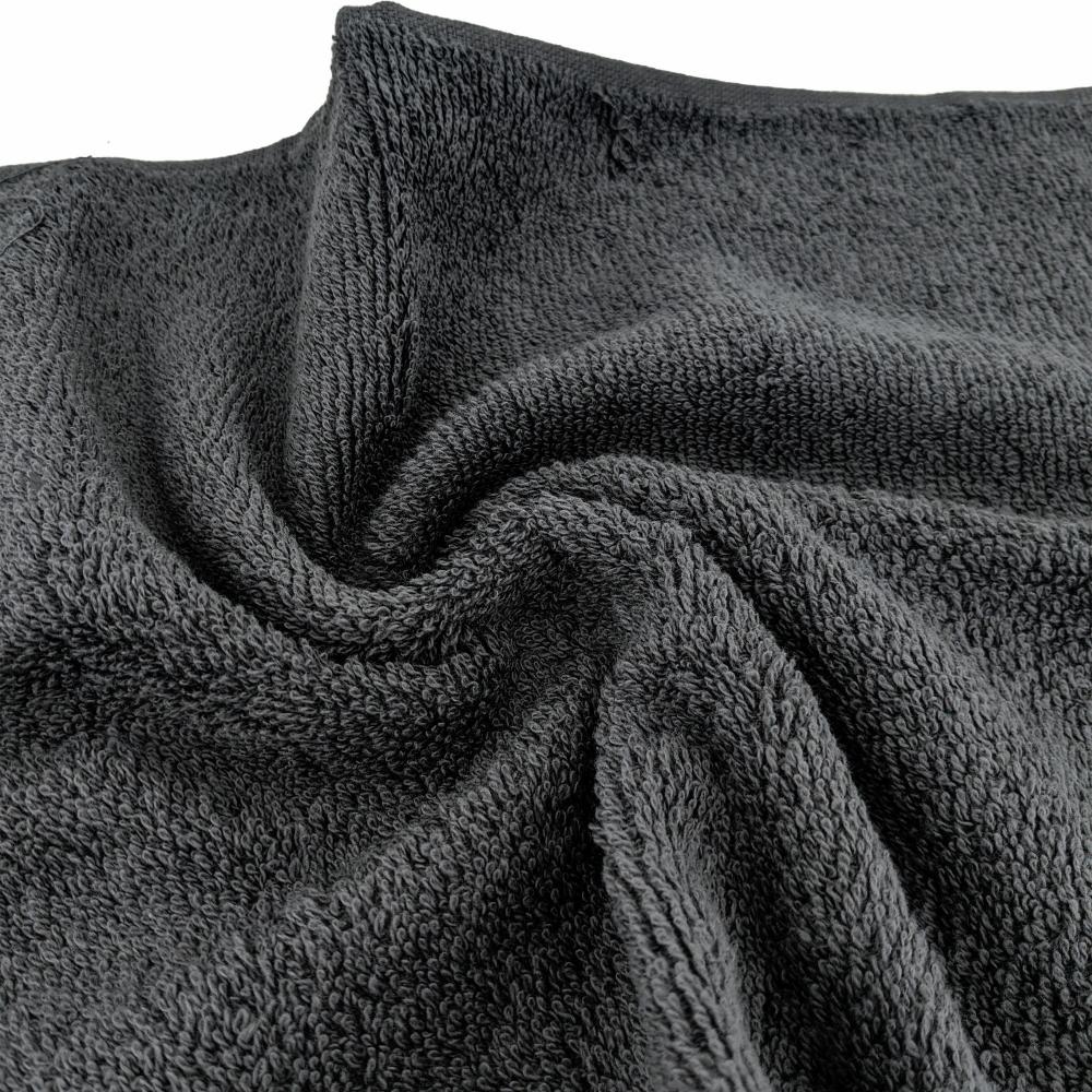 Serviette de toilette 50x100 cm EFFICIENCE PURE noir Iron