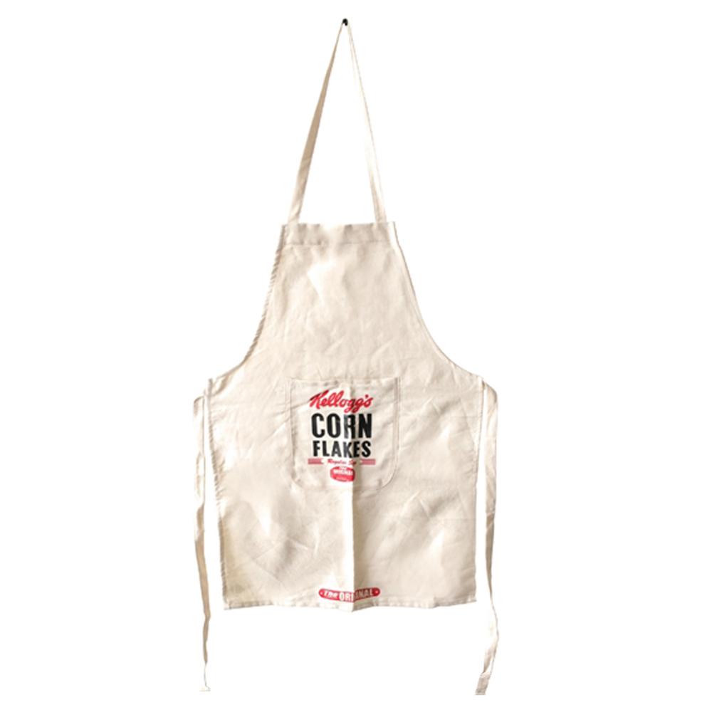 Tablier de cuisine coton CORN FLAKES beige