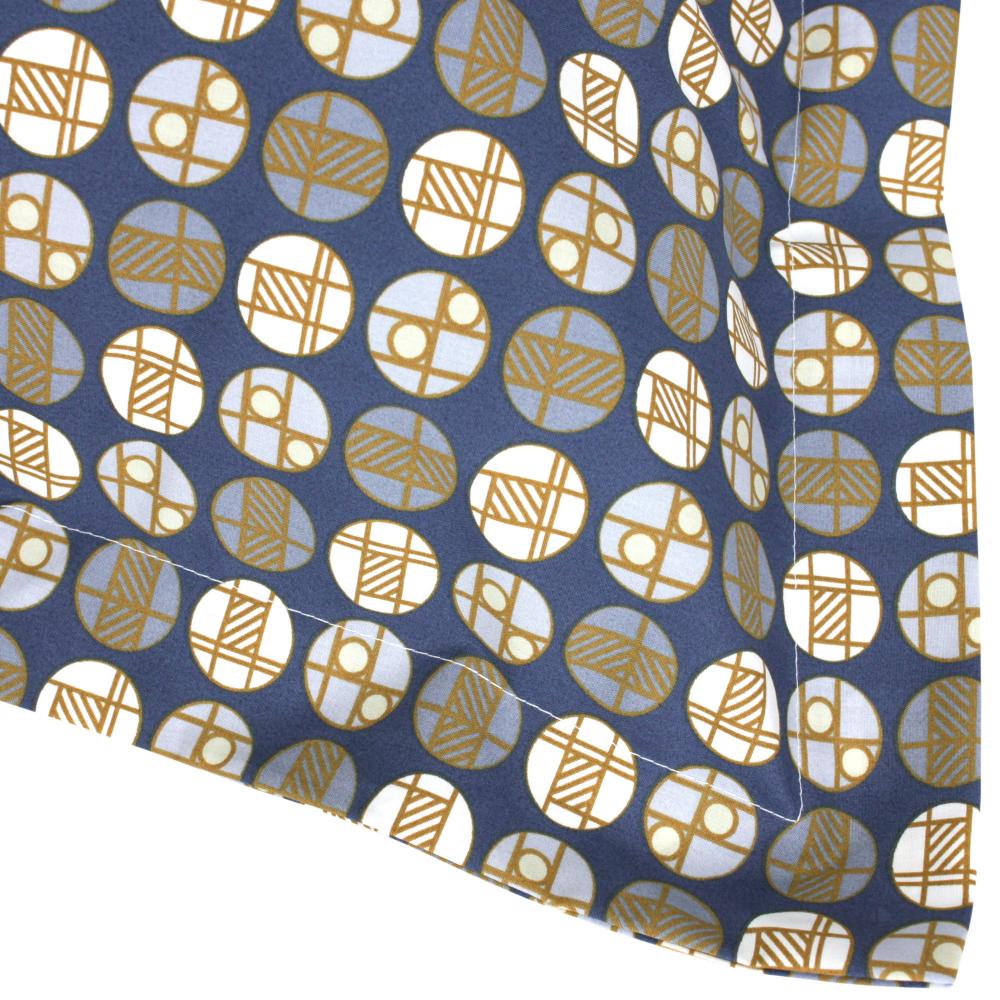 Taie d'oreiller 70x50 cm Percale 100% coton ROMEO bleu Baltique