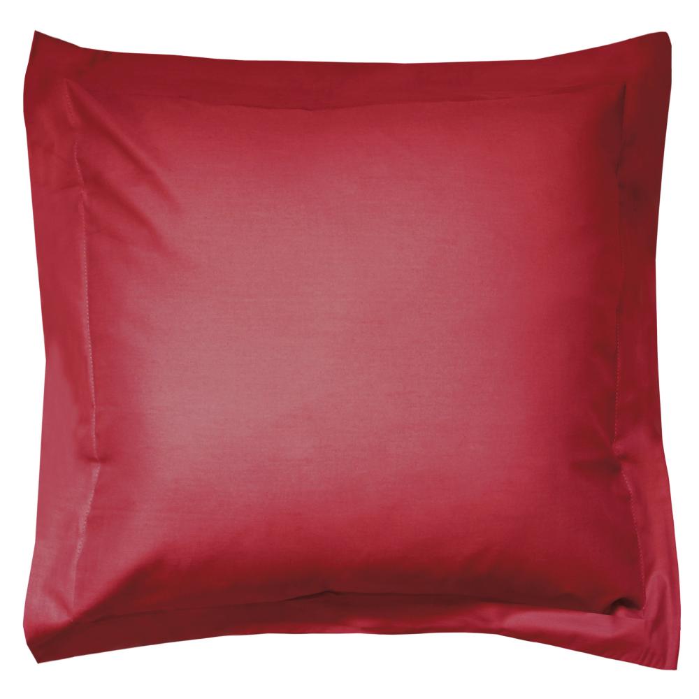 Taie d'oreiller uni 80x80 cm 100% coton ALTO Garance 
