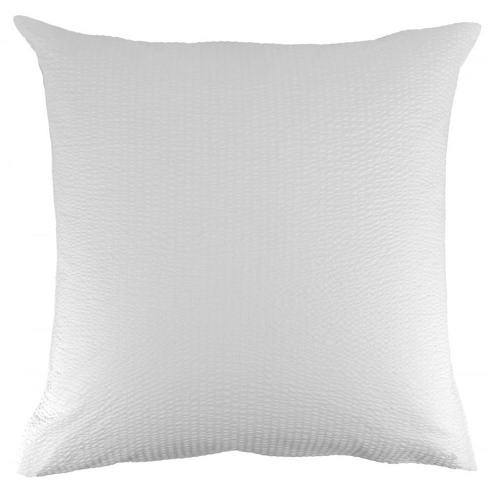 Taie d'oreiller 65x65 cm coton POPPY blanc
