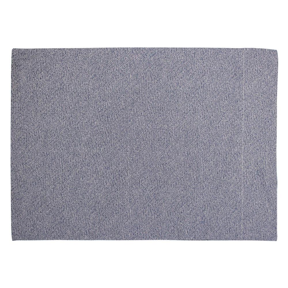 Taie d'oreiller 70x50 cm Satin de coton VENDOME Bleu foncé