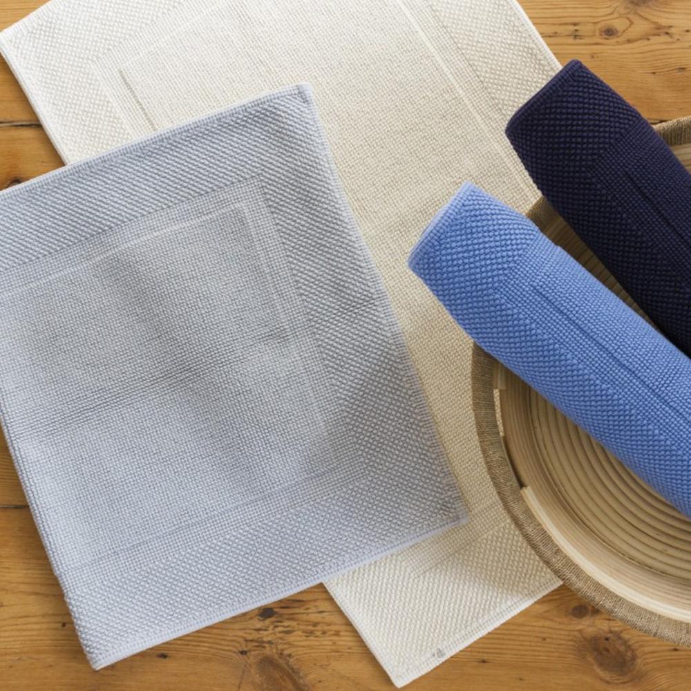 Tapis de bain 50x80 cm LOFTY bleu Lavande 1500 g/m2