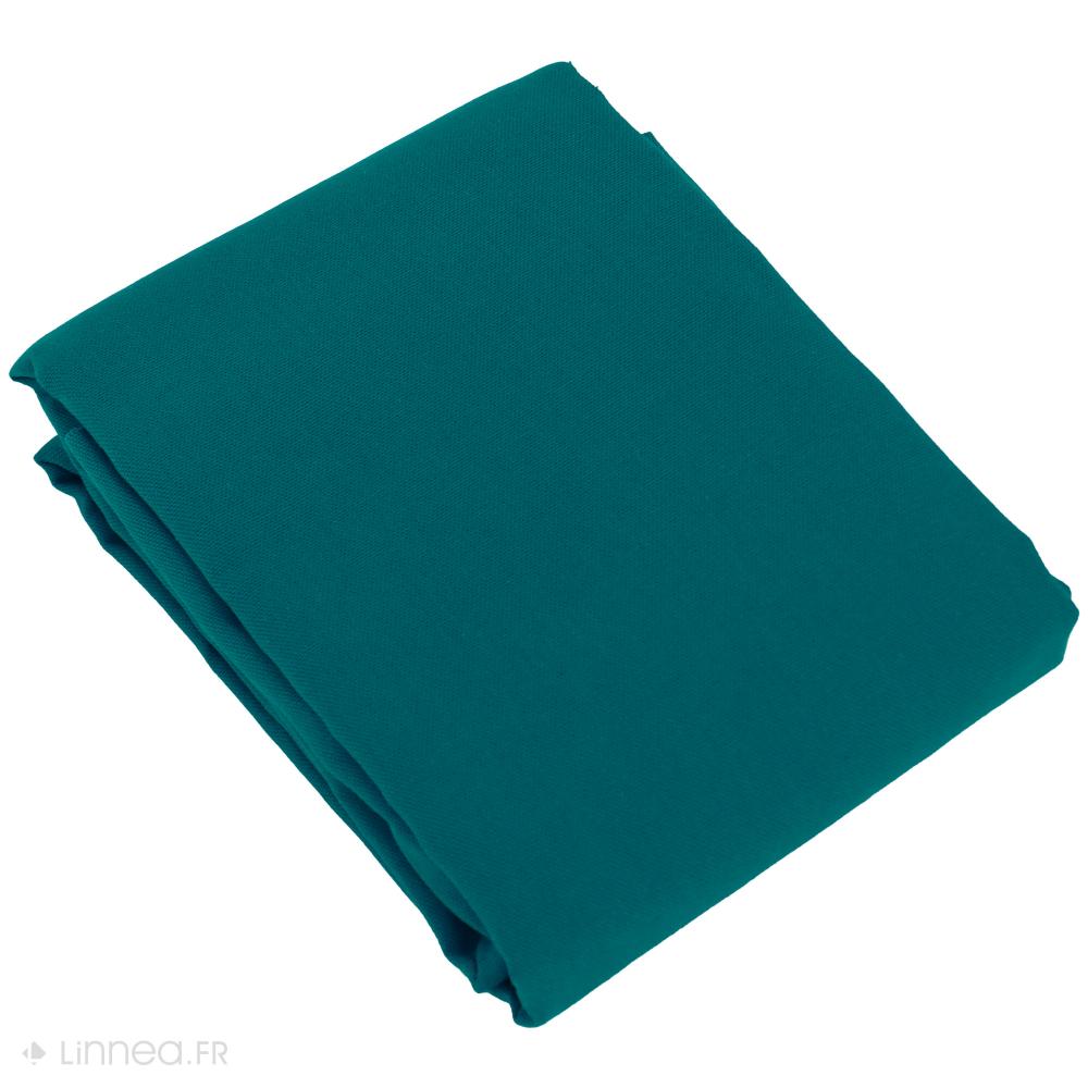 Tissu coton uni laize 280 cm DIABOLO bleu Canard