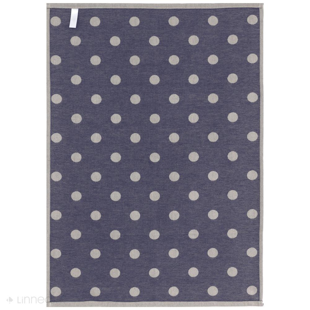 Lot de 2 torchons de cuisine toile 50x70 cm coton SPOT bleu