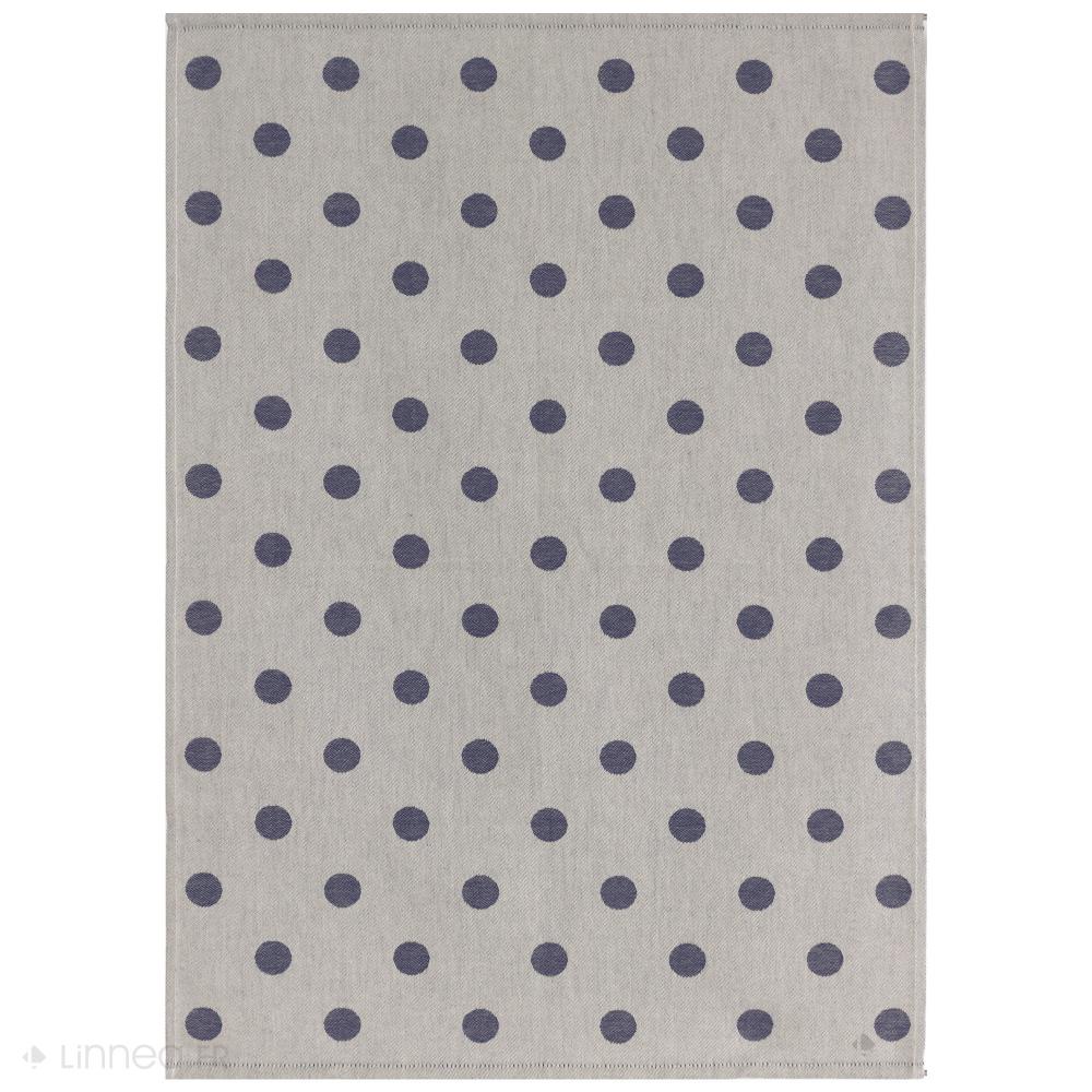 Lot de 2 torchons de cuisine toile 50x70 cm coton SPOT bleu