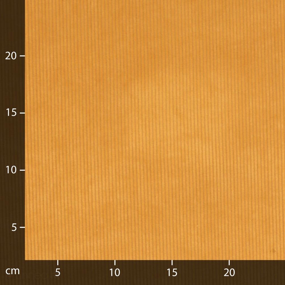 Tissu d'ameublemt laize 140 cm velours STARSKY jaune Massala