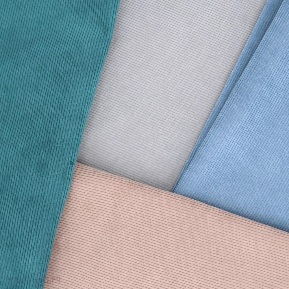 Tissu d'ameublemt laize 140 cm velours STARSKY jaune Massala